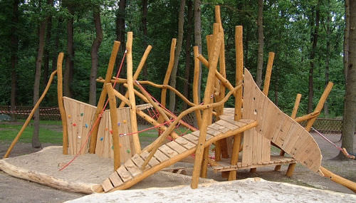 Playground climbing structure - SPIELART : LA FOURMILLIÈRE A5 - Pro Urba - Aqua Pro Urba