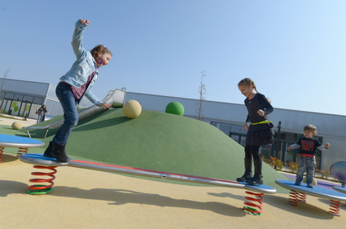 Playground balance beam - KAISER & KÜHNE : 52020 - Pro Urba - Aqua Pro Urba