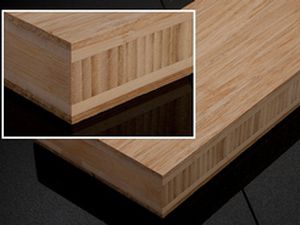 Bamboo countertop - NATURAL - STRANDS WOVEN - Higuera Hardwoods- The Finest Bamboo Products