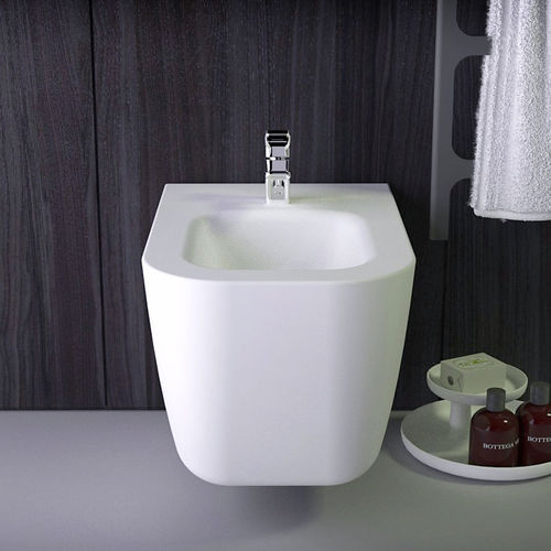 Wall-hung bidet - PRIDE - KNIEF & CO. GmbH - ceramic