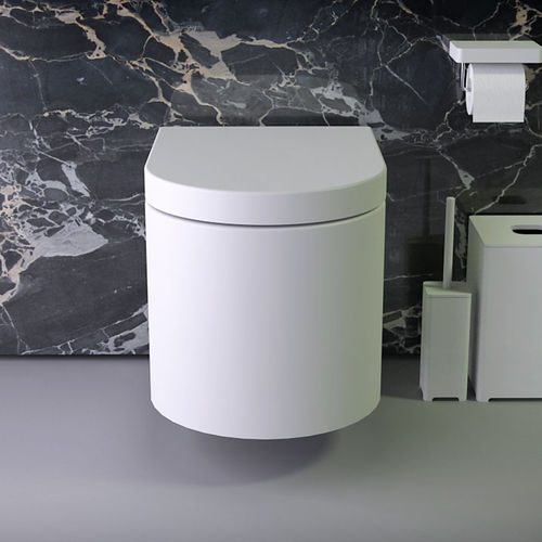 Wall-hung toilet - PRIME - KNIEF & CO. GmbH - ceramic / rimless / modern