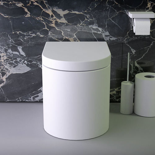 Free-standing toilet - PRIME - KNIEF & CO. GmbH - ceramic / rimless / modern
