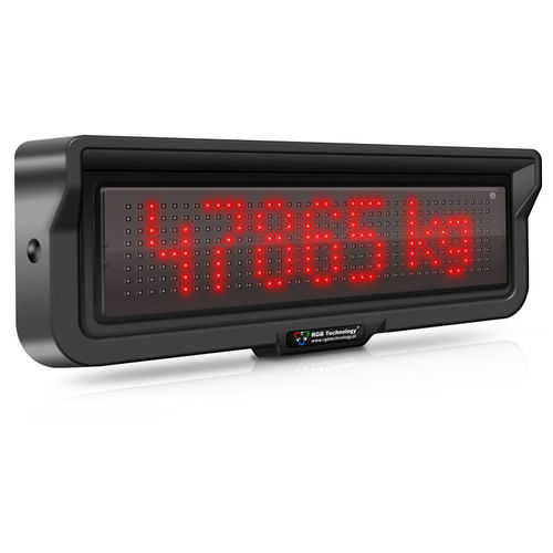 Wall-mounted display panel - WA-1 MINI - RGB Technology s.c. - outdoor / single-line / LED