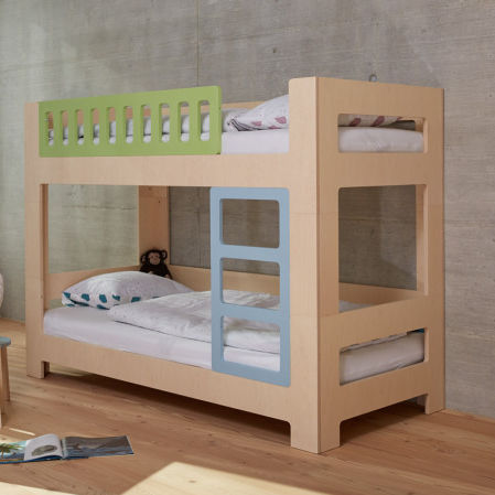 Bunk bed - LULLABY - blueroom - single / contemporary / child's
