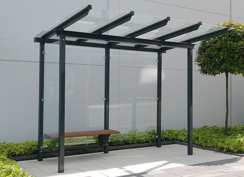 Steel bus shelter - type 5-GLS - NORCOR MOB.URBAIN