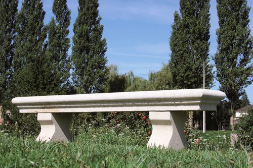 Louis XVI public bench - GRANDE CANALE 1715 - NORCOR MOB.URBAIN - concrete