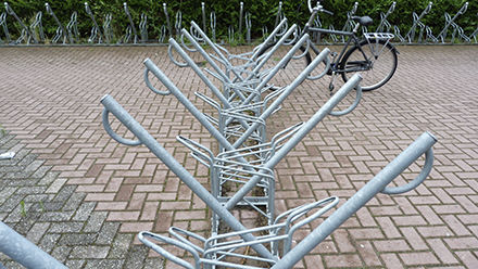 Floor-mounted bike rack - EVOLUTION3000-SUPER - NORCOR MOB.URBAIN - secure / for public space / for parking lot