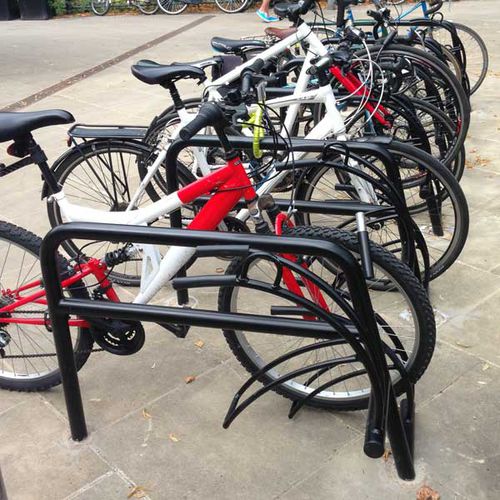 Floor-mounted bike rack - ARCEAU TYPE U  - NORCOR MOB.URBAIN - for public space / steel / commercial