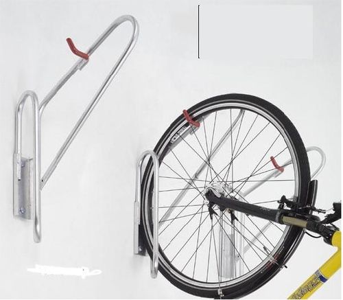 Wall-mounted bike rack - TYPE C - NORCOR MOB.URBAIN - interior / steel / commercial