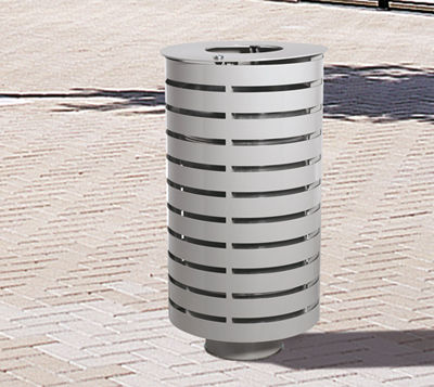 Steel waste paper basket - CIRCULO - NORCOR MOB.URBAIN