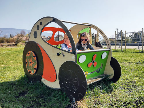 Nursery play structure - 800 LA VOITURE COXY - Transalp - for public building / for playground / for public space
