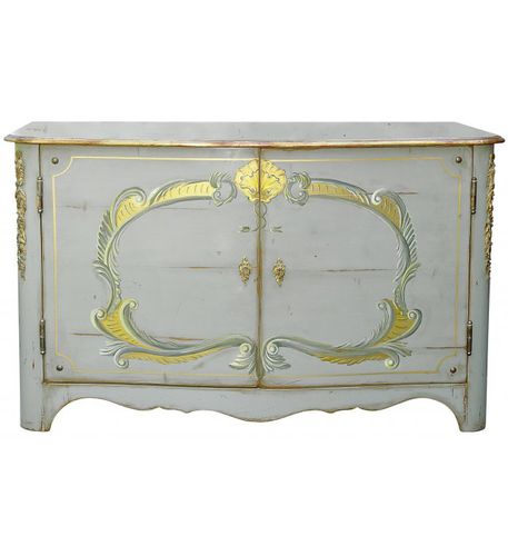 Regency style sideboard - 715 series - MOISSONNIER - lacquered wood / beech / with swing doors