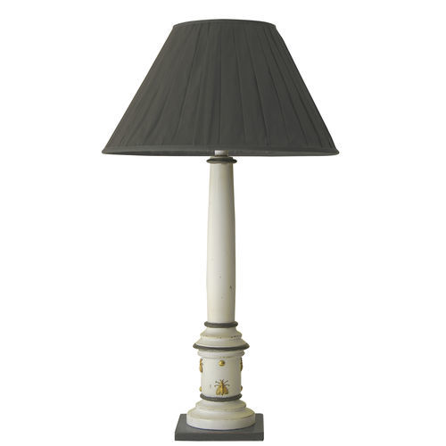 Table lamp - 767 B - MOISSONNIER - fabric / beech / lacquered wood