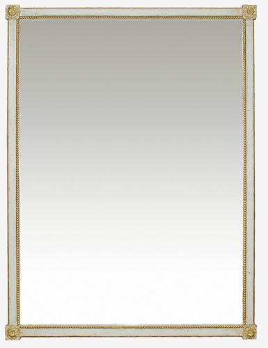 Wall-mounted mirror - 706 series - MOISSONNIER - classic / rectangular / wooden