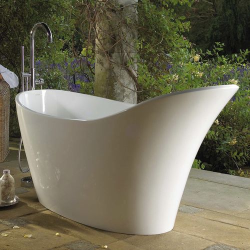 Oval bathtub - Amalfi - Victoria + Albert - free-standing / for homes ...