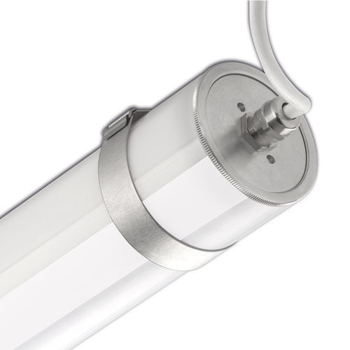 Hanging light fixture - TUBOLUCE - Metalmek Illuminazione - surface-mounted / LED / linear