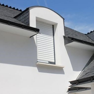 Roller shutter - SMARTIA M13700 - ALUMIL - aluminum / lacquered / door