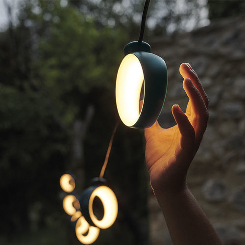 ABS light garland - HOOPIK - FERMOB - polycarbonate / LED / for garden