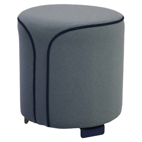 Contemporary ottoman - VOULEZ-VOUS - FERMOB - fabric / beech / polyurethane foam