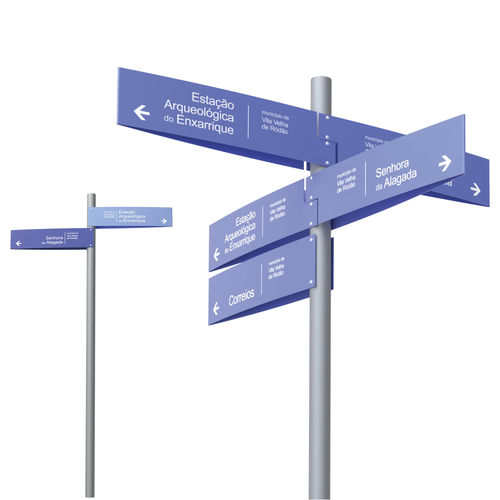 Outdoor signboard RONDO LARUS DESIGN