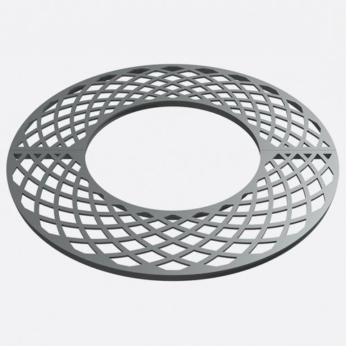 Round tree grate - AGAL - LARUS DESIGN - cast iron / steel