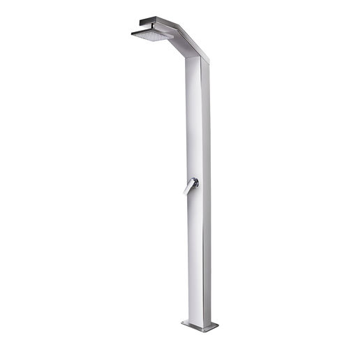 Solar garden shower - SO 2010L - Ama Luxury Shower - stainless steel