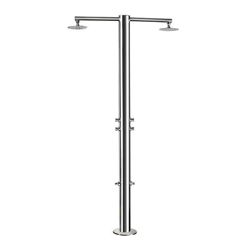 Pool garden shower - NE1450L - Ama Luxury Shower - stainless steel