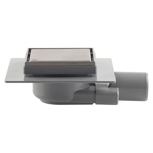 ABS floor drain - 2665.492.8 - OMP TEA - steel / bathroom / square