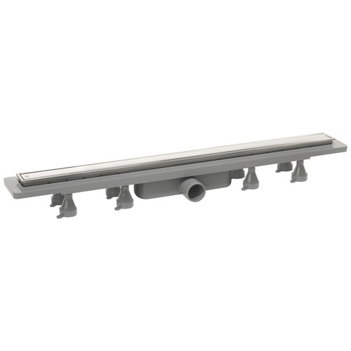 ABS floor drain - 953.901.8 - OMP TEA - stainless steel / bathroom / rectangular