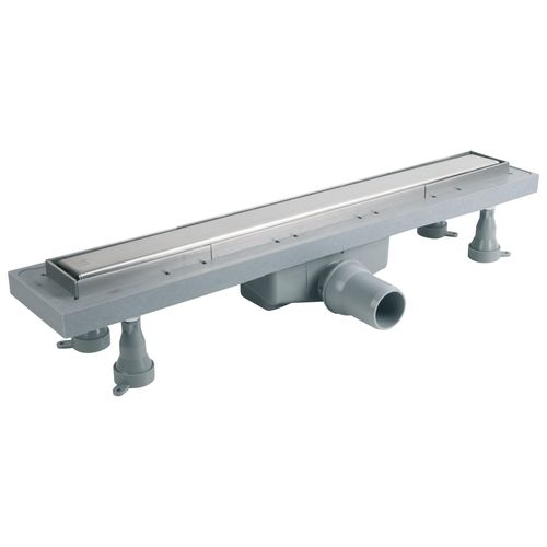 ABS floor drain - 973.801.8 - OMP TEA - stainless steel / bathroom / rectangular