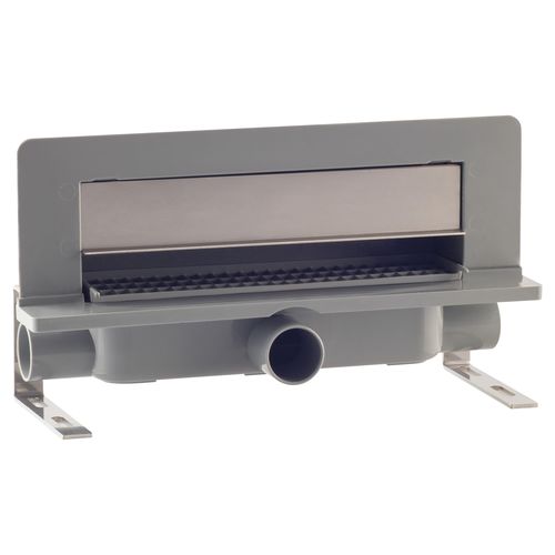 ABS floor drain - 975.102.8 - OMP TEA - stainless steel / bathroom / rectangular