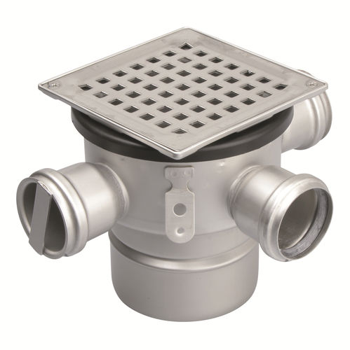 Stainless steel shower drain - 151.303.110 - blucher france