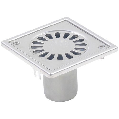 Stainless steel floor drain - 183.101.040 - blucher france - patio / square