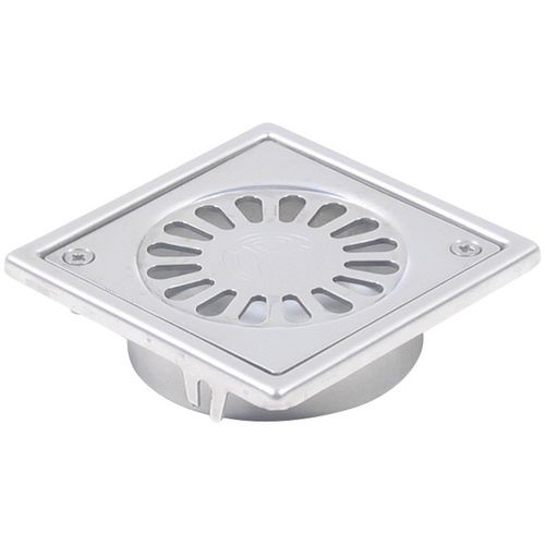 Stainless steel floor drain - 183.101.075 - blucher france - patio / grated / square