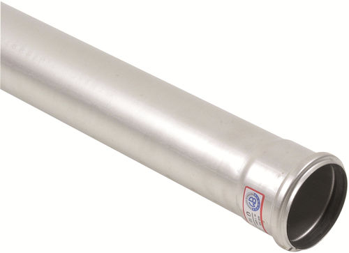 Stainless steel draining pipe - 811.015.075 S - blucher france