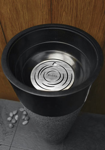 Free-standing washbasin - RAJA II - Dharma Bati Bali ,PT - natural stone / round / without hole