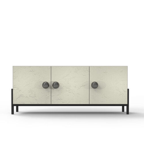Contemporary sideboard - MA-1P + PH-1M + RO-1V - Momenti - MDF / fiberglass / push-pull