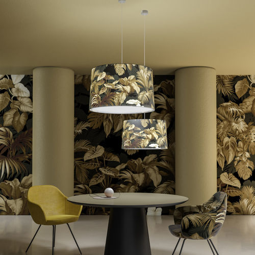 Pendant lamp - Lolita - Momenti - table / floor / fabric
