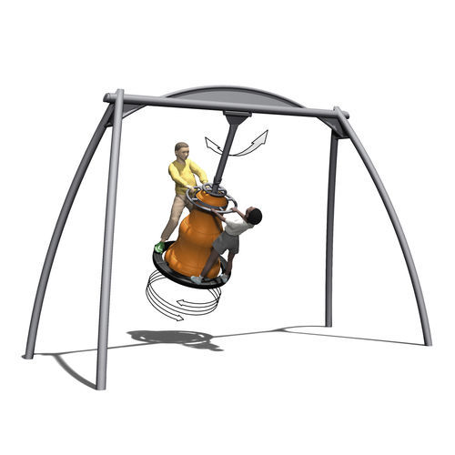 Steel swing - AGITO CYCLONE   - HAGS Aneby AB - playground