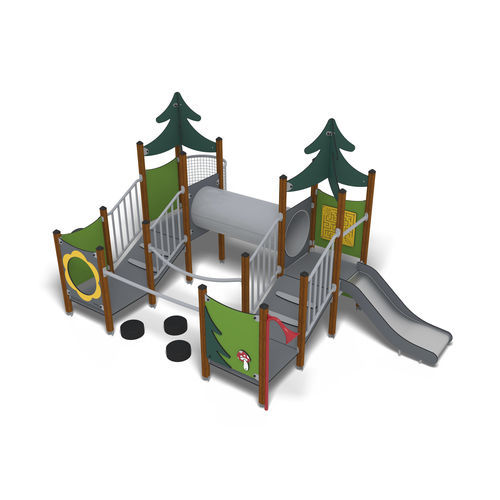 Playground structure - UNIMINI BERGVIKEN - HAGS Aneby AB - nursery / for public space / public