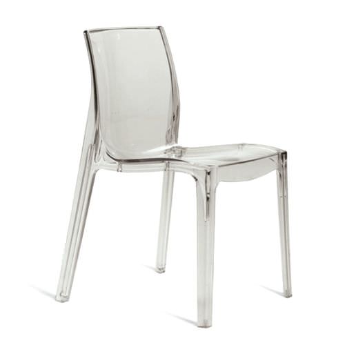 Contemporary chair - ICE - KAP International - indoor / polycarbonate / home