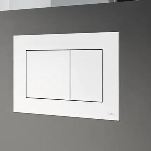 Double toilet flush button - TECEnow - TECE Italia - commercial