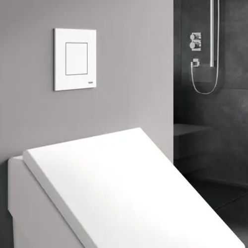 Single toilet flush button TECEnow TECE Italia commercial