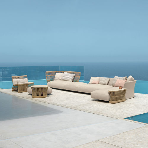 Modular sofa - CLIFF - TALENTI - corner / contemporary / patio