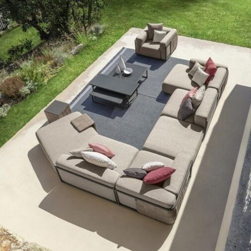 Modular sofa - TRESS&Eacute; - TALENTI - corner / contemporary / outdoor