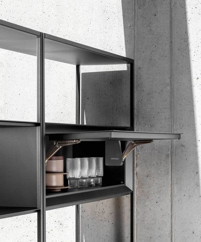 Self-supporting shelving system - TIKAL SCAFFALE - TALENTI - contemporary / metal / aluminum