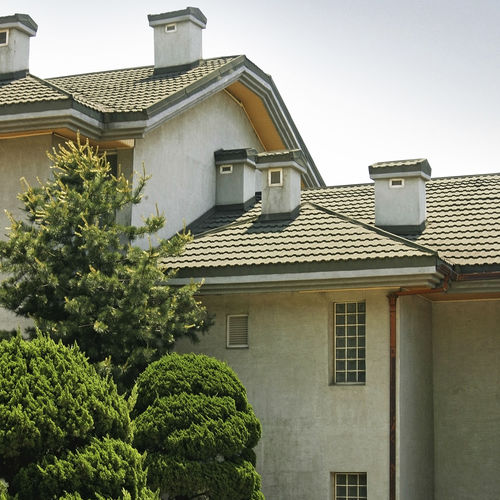 Portuguese roof tile - BOND - Roser Co., Ltd. - metal / small / brown