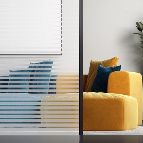 Glass decorative film - INT 236 - REFLECTIV WINDOW FILMS - window / for ...