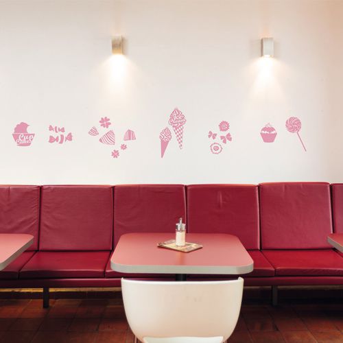 Wall sticker - GELATO  - AQUILIA - DECLIK