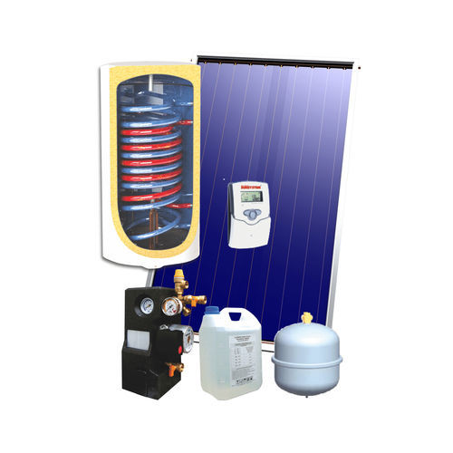 Hot water production solar kit - MB PRL+ PK SL FP 120 - NES - New Energy Systems Ltd - for roof